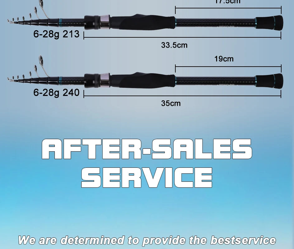 MIFINE PIONEER MINI Telescopic Fishing Rod 24T