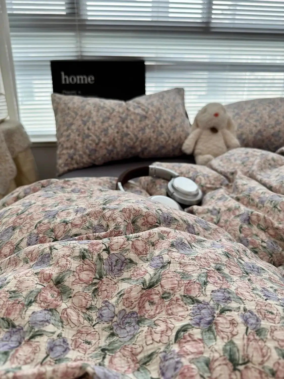 Duvet Cover Set  A-class Ultra Soft Jacquard Double-layer Yarn