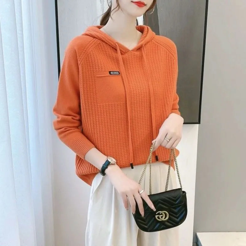 Hooded Hoodie For Women Pullovers