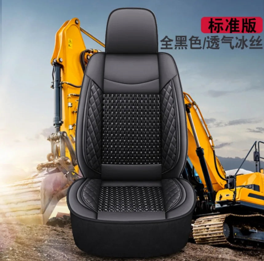 Universal Car Excavator Digger Fully Seat Cushion Cover for SANY KOBELCO KOMATSU Hitachi CAT XCMG Doosan Automobiles Seat Covers