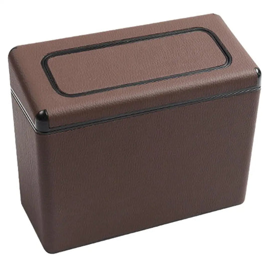 Car Trash Can with Lid Large Capacity Car Accessories Trash