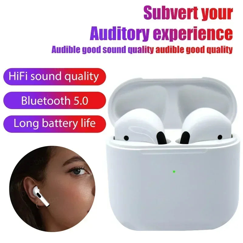 Air Pro4 Original Wireless Earphones Dual In Earphones