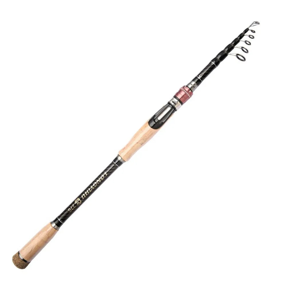 Children 1.8m-3.6m Fishing Rod Full Kits Telescopic Spincast Fishing Reel Fishing Pole High Carbon Fishing Rod Fishing