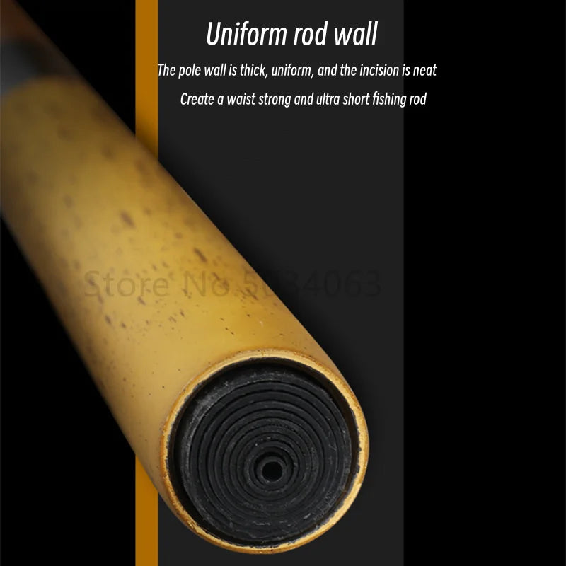 Telescopic Fishing Rod Ultralight Super Hard Carbon Fiber