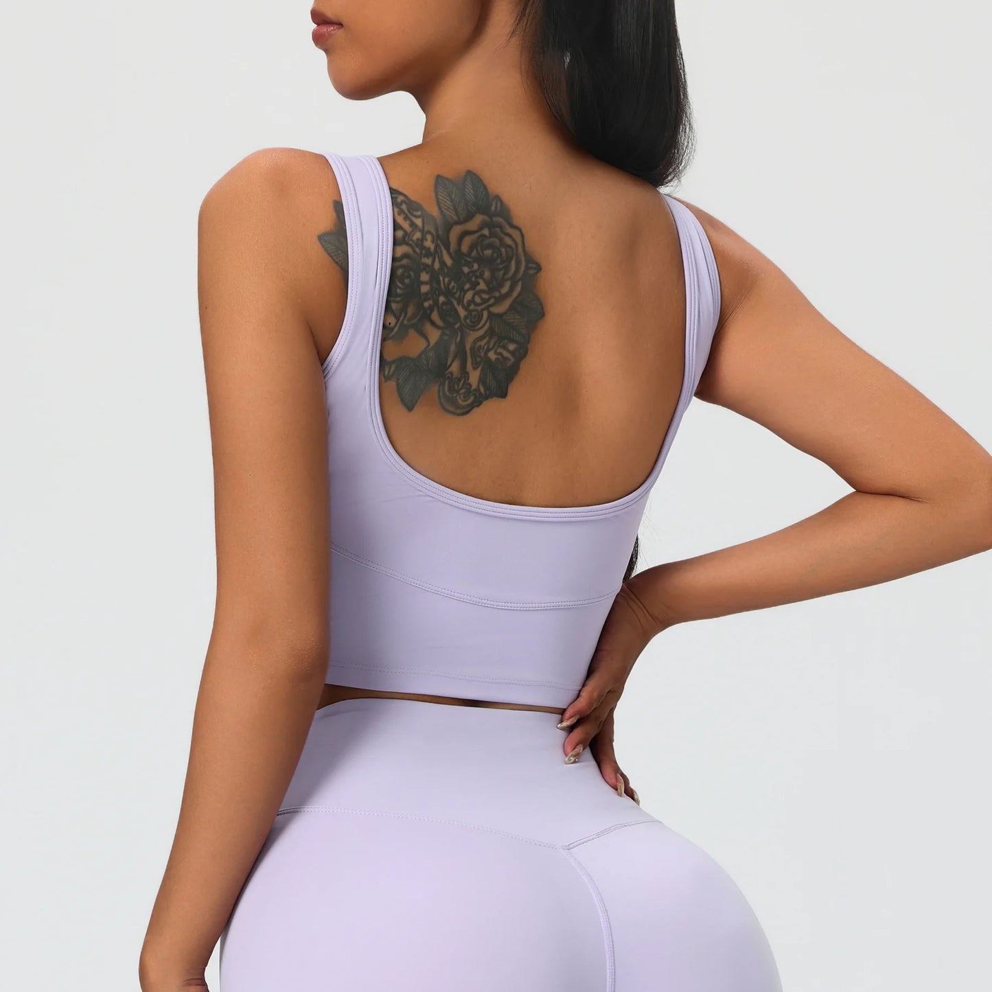 Fashion Sports Underwear Women Shockproof Gathering