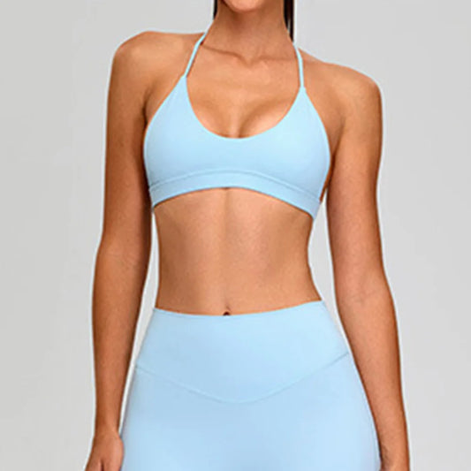 Sports Bra for Women Fitness Top Push Up Sport Bra Backless
