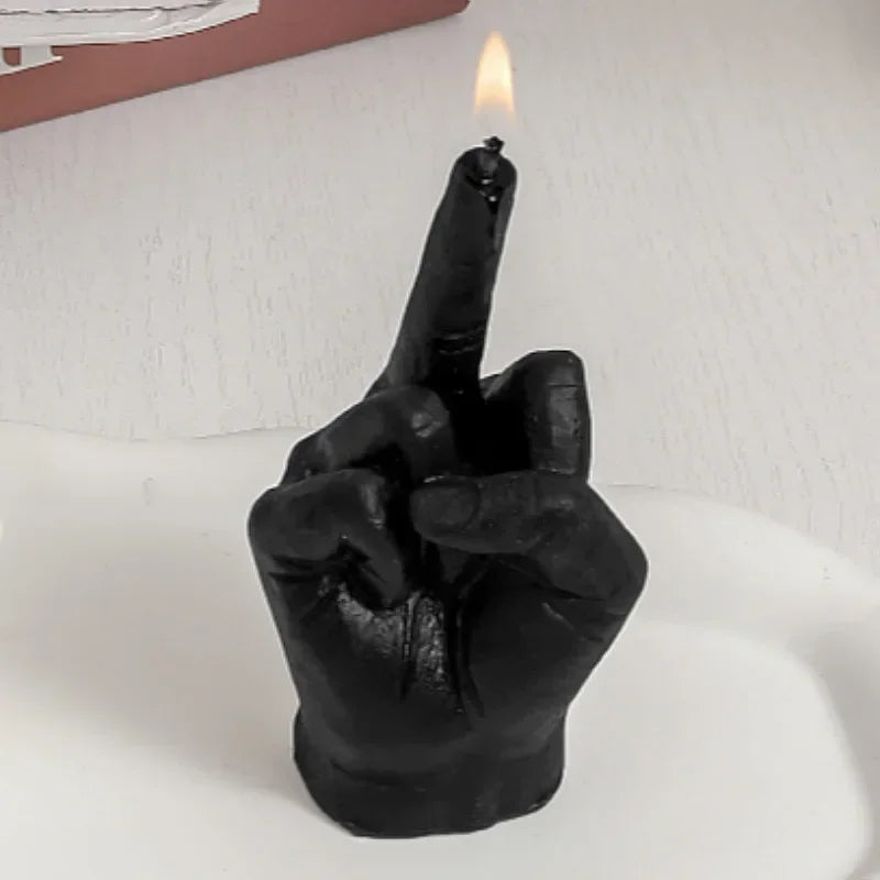Creative Candles Middle Finger Shaped