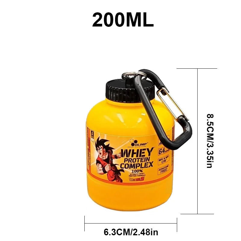 100/200ml Portable Protein Powder Supplement Container