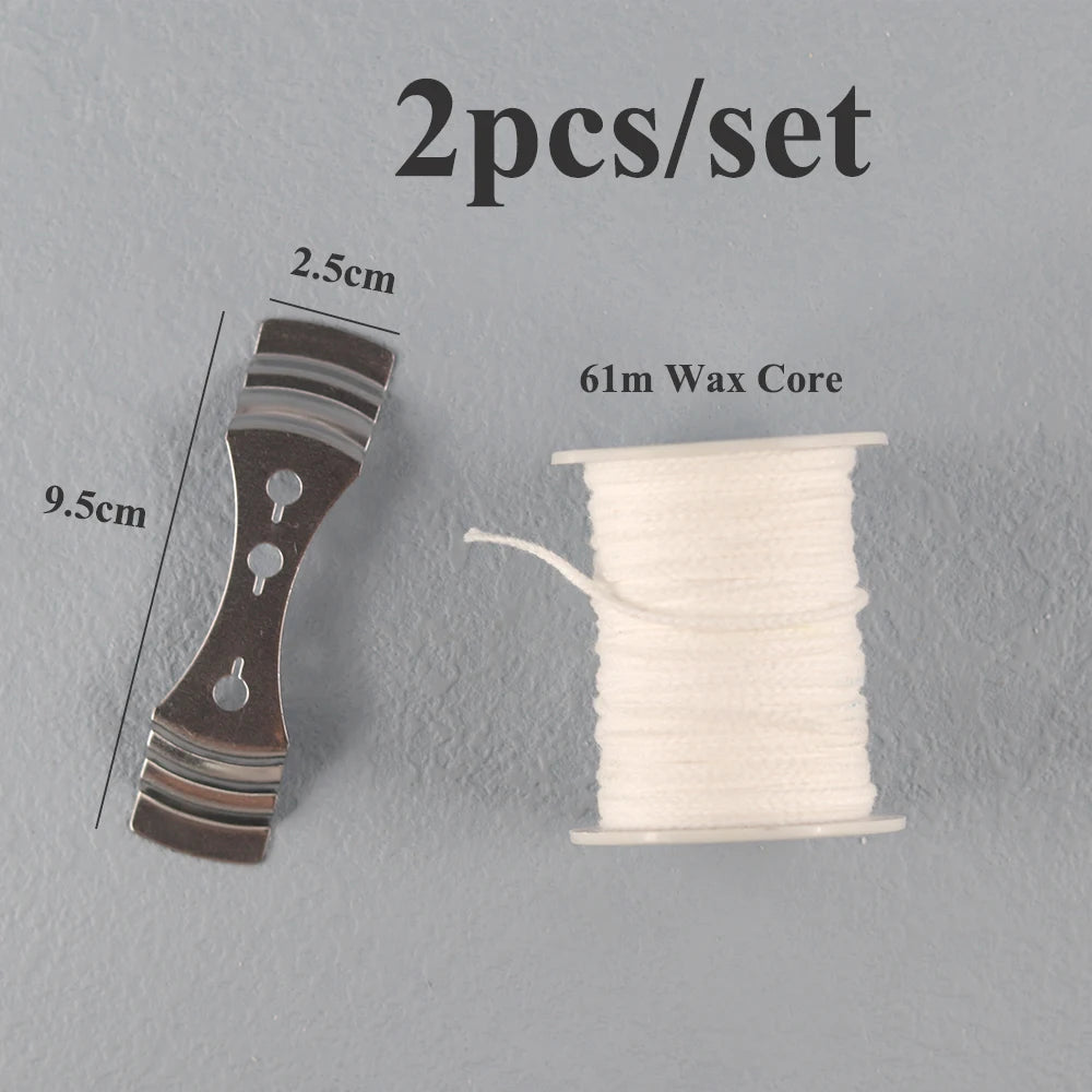 Smokeless Candle Wicks 2.6-20cm Pre-Waxed