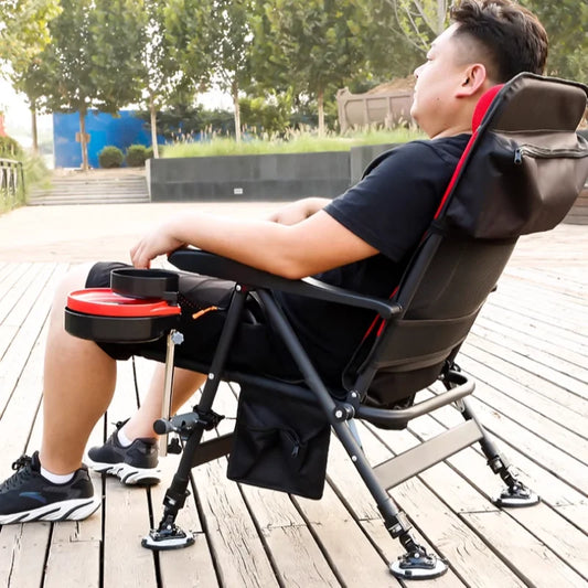 Outdoor Retractable Fishing Chair Portable Fishing