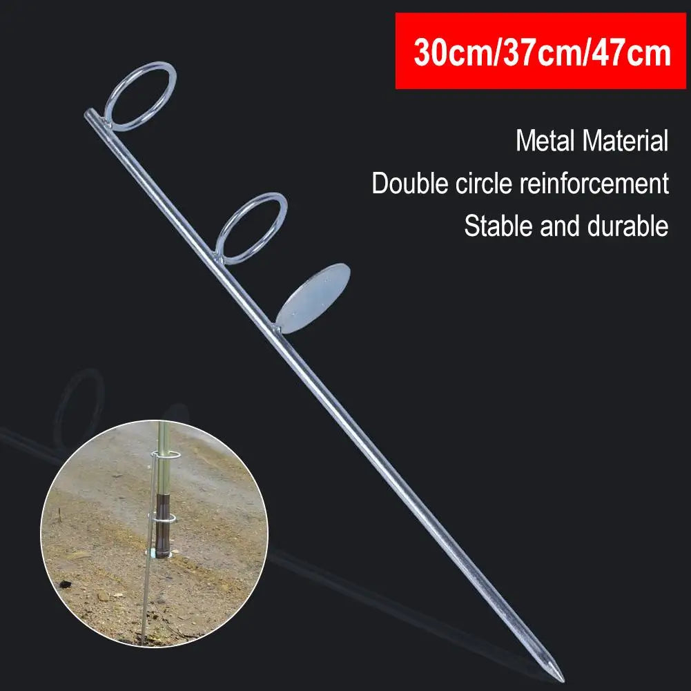 1pcs Adjustable Metal Fishing Rod Holder Steel