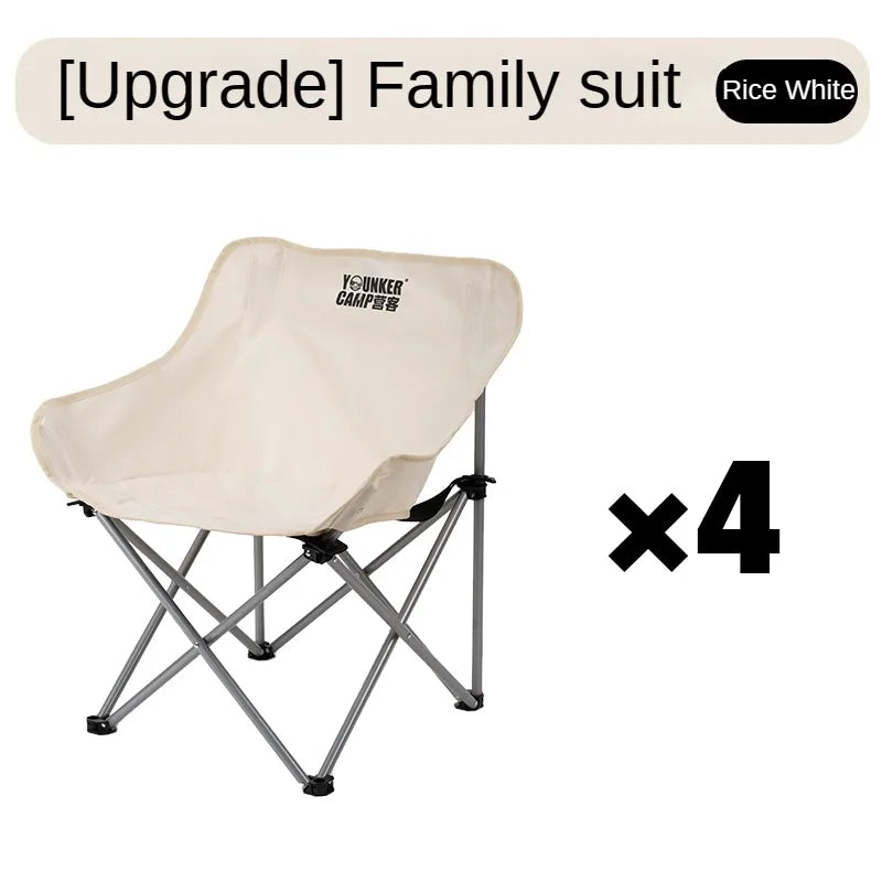 Outdoor Folding Moon Chair Portable Chair Camping