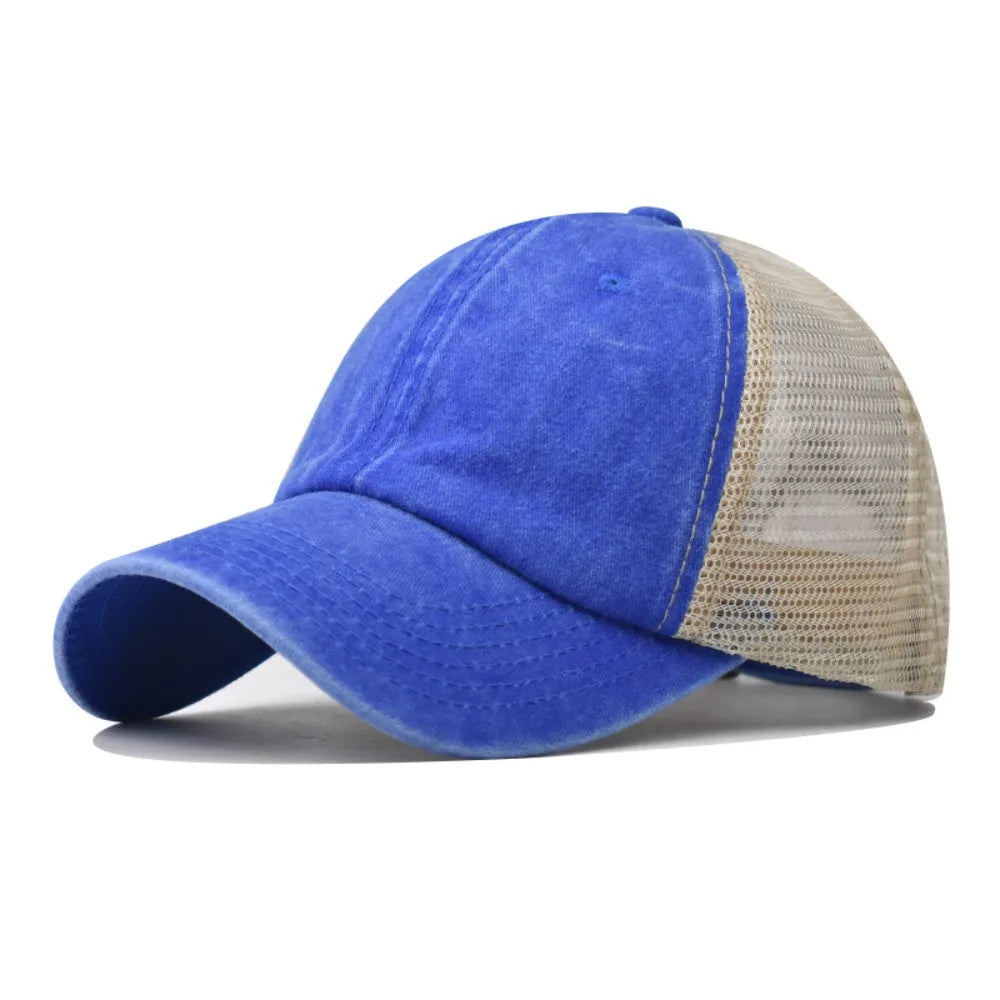 UV Protection Sport Hat Washed Cotton Baseball Cap