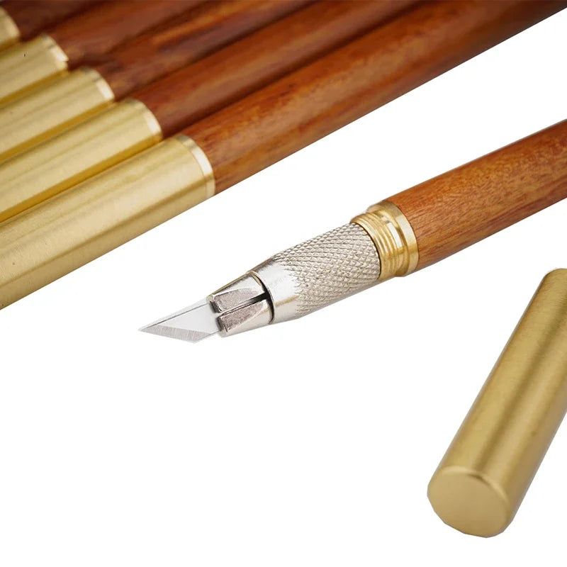 Woodworking Marking Knife Wooden Handle Scribing