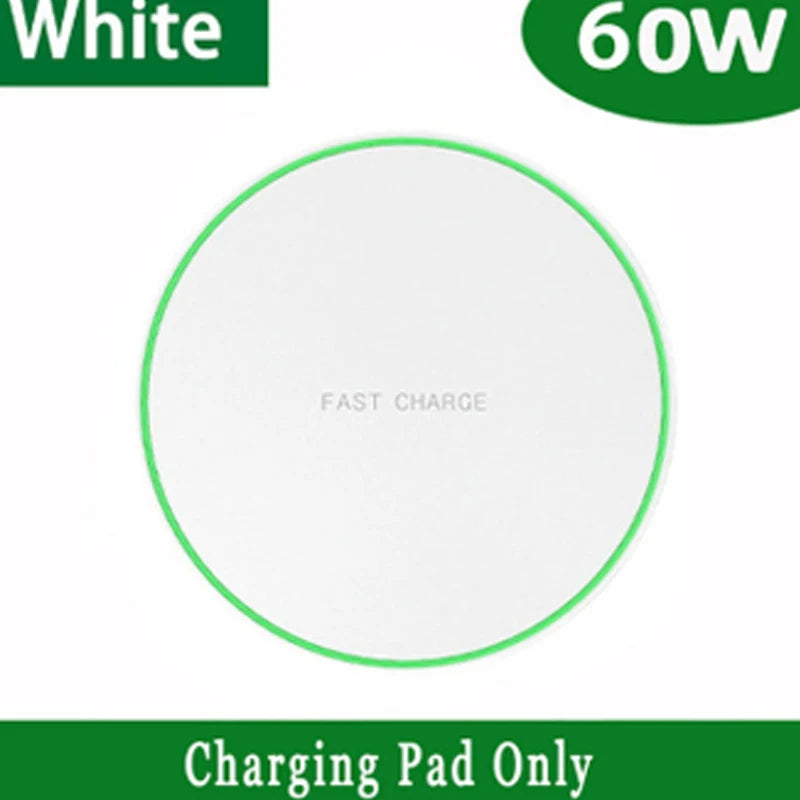 60W Wireless Charger Fast Charging Pad For Huawei