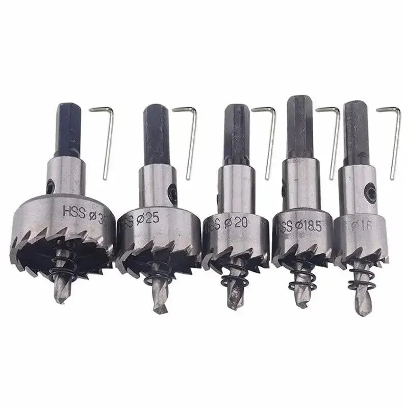 Hole Saw Cutter Drill Bit Set Holesaw Core HSS