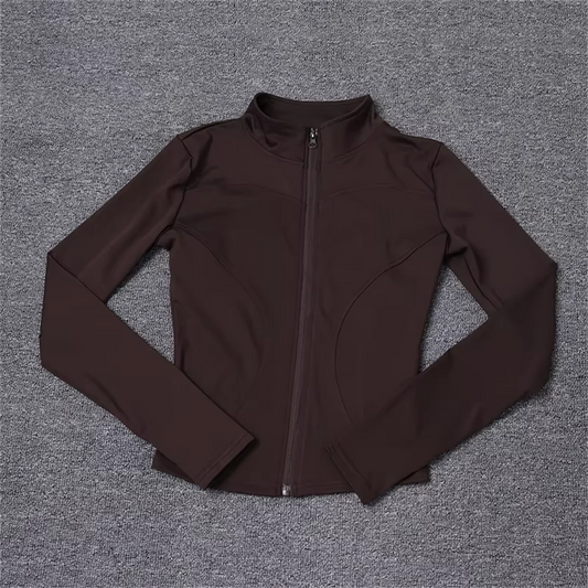 Women Long Sleeve Sport Jacket Spring Summer Gym