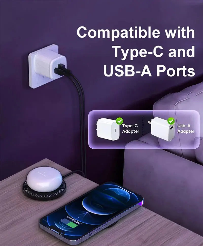 30W Magnetic Wireless Charger Pad Fast Charging