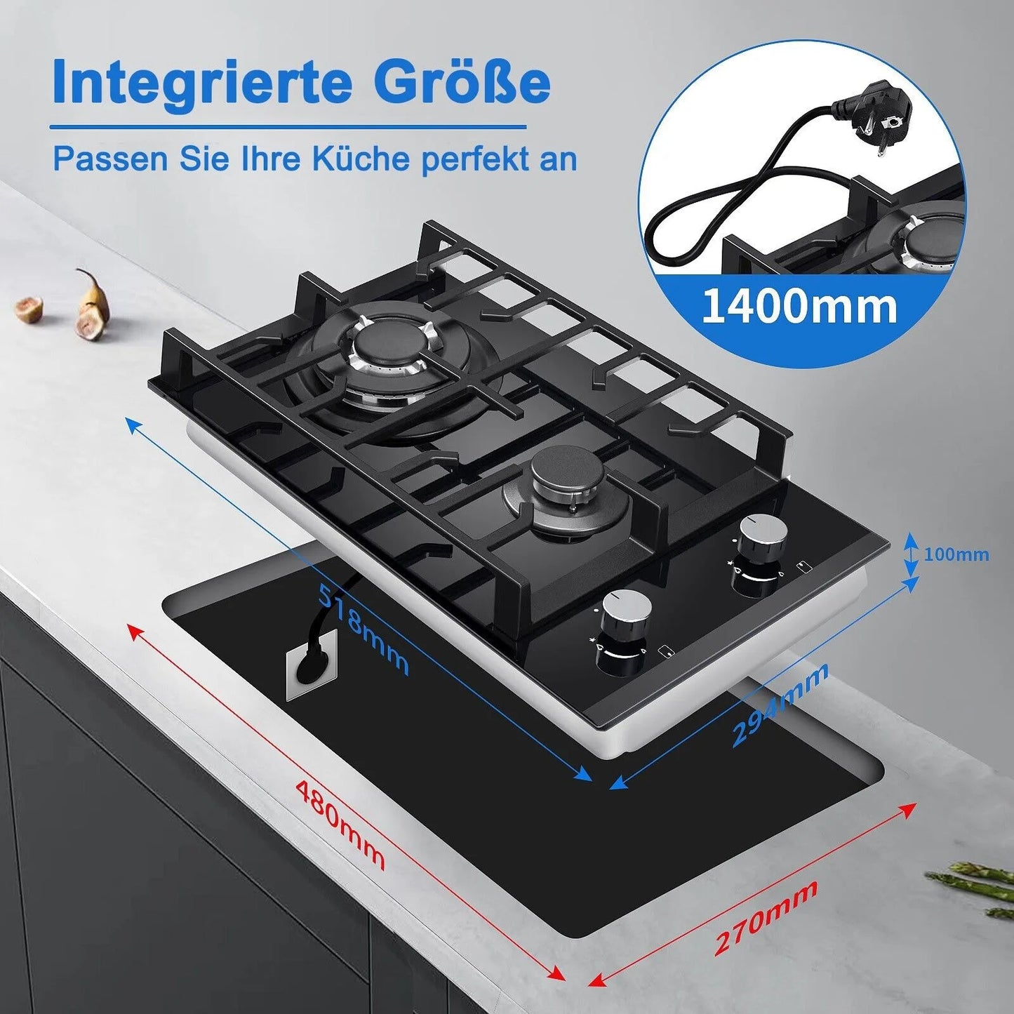 TopStrong 2 Burner Ceramic