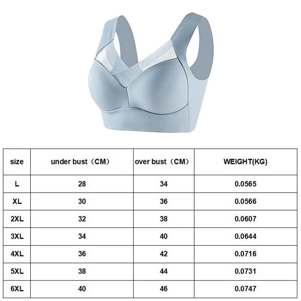 Vrouwen Posture Bra Draadloze Ergonomische Push-Up