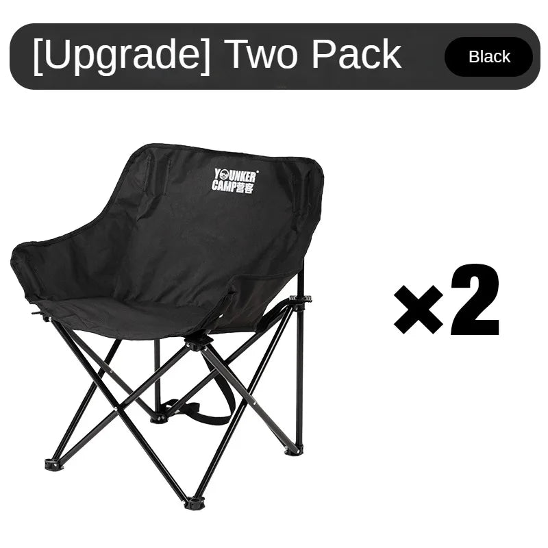 Outdoor Folding Moon Chair Portable Chair Camping