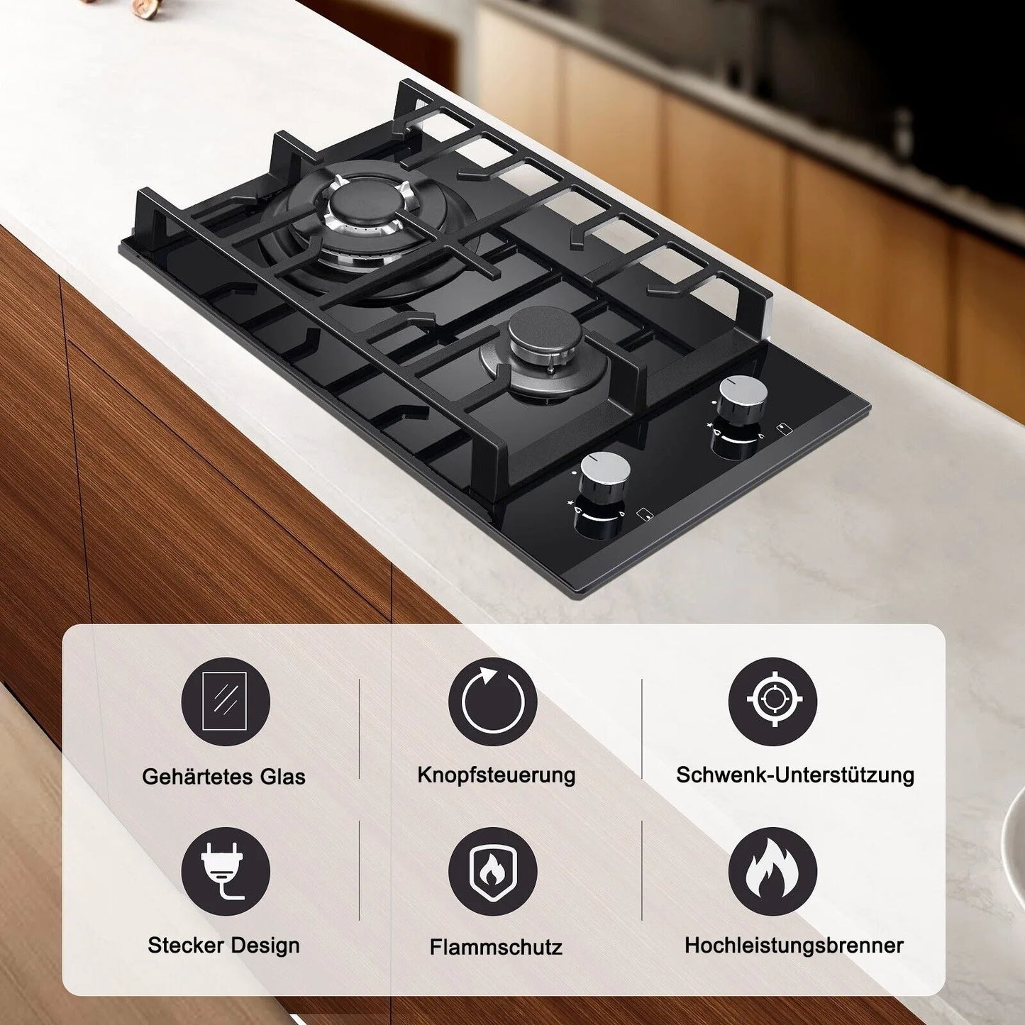 TopStrong 2 Burner Ceramic