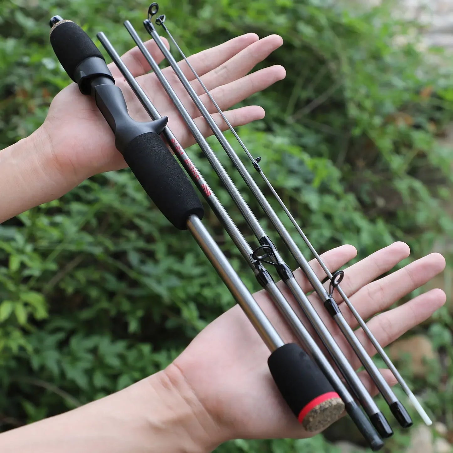 Sougayilang 5 Sections 2.1m Spinning Casting Fishing Rods