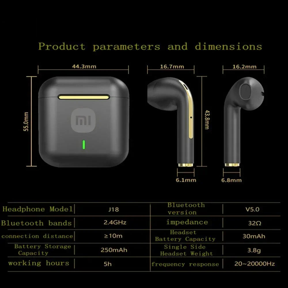 XIAOMI J18 True Wireless Earphone Noise Cancelling Headphone