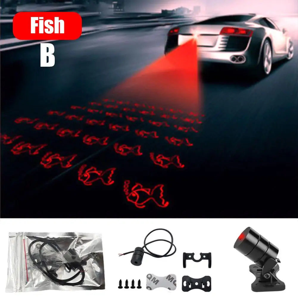 Car Decoration Lamp Auto Motorcycle Laser Fog Lights