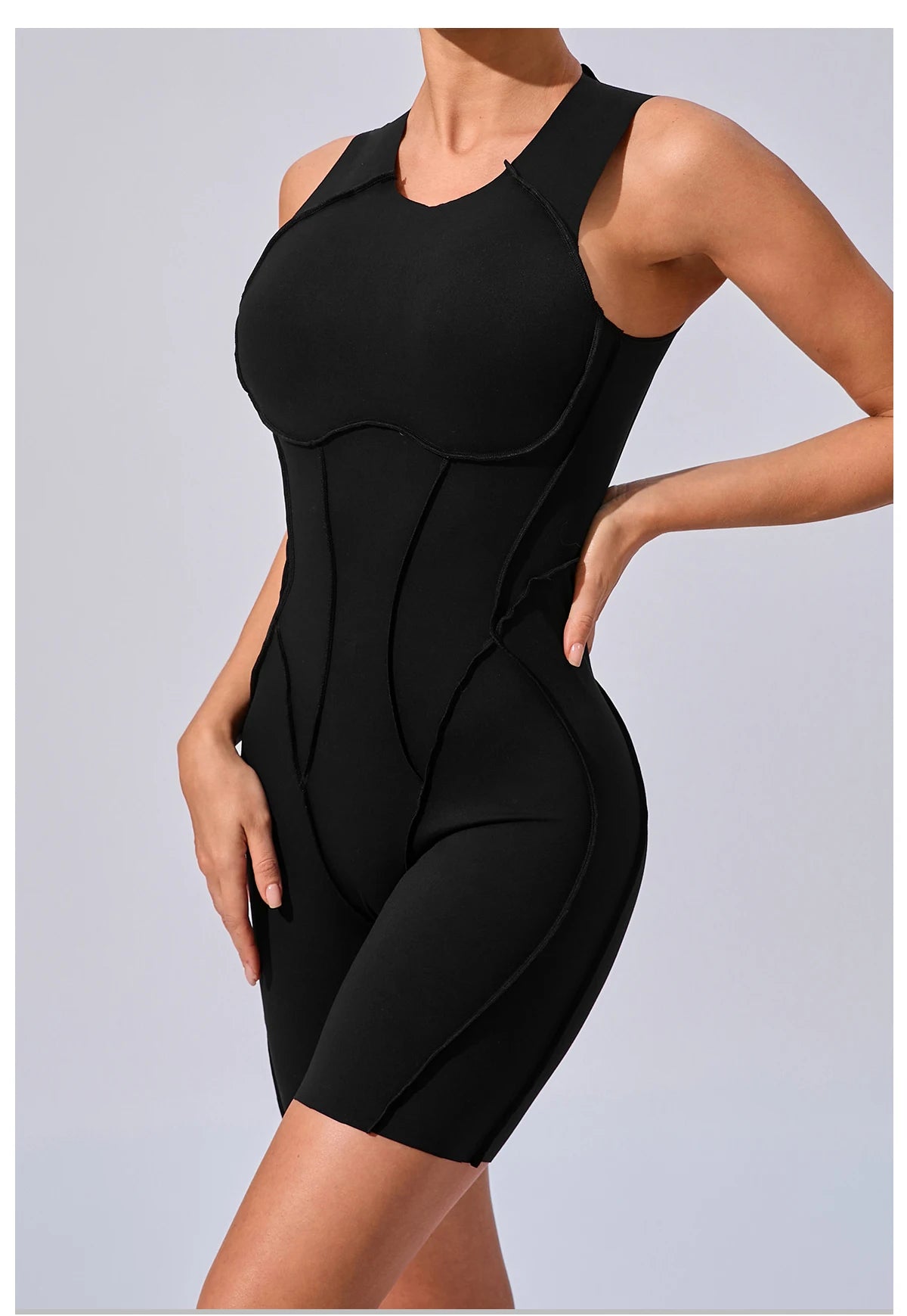 Sports Overalls Padding Sporty Jumpsuit Sportswear Woman