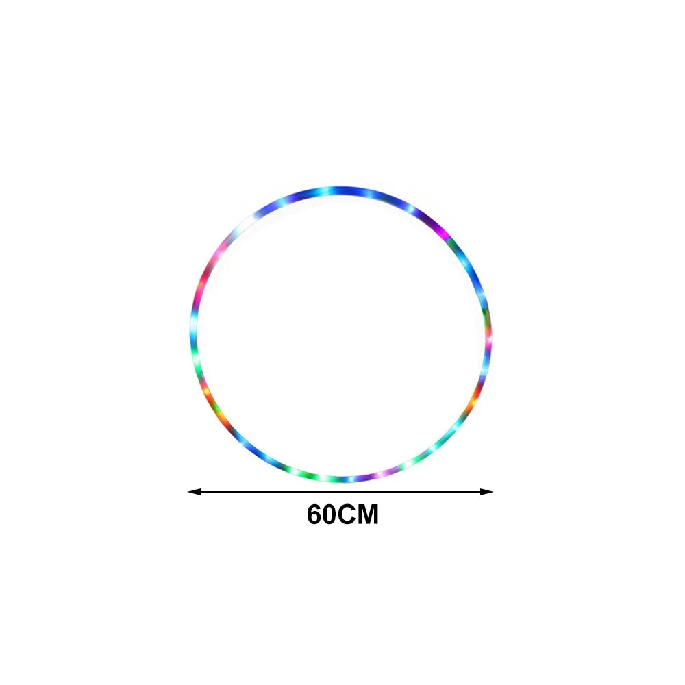 CrossFit Folding Exercise Circle Fitness Equipment LED Colour