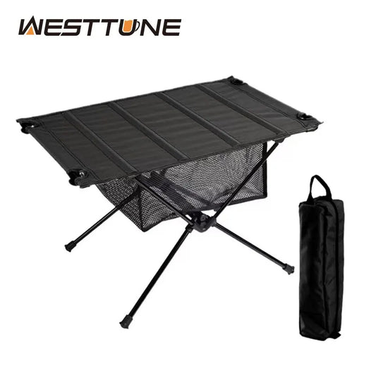WESTTUNE Camping Folding Table Lightweight 1680D