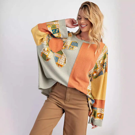 Hoodie Women Waffle Knit