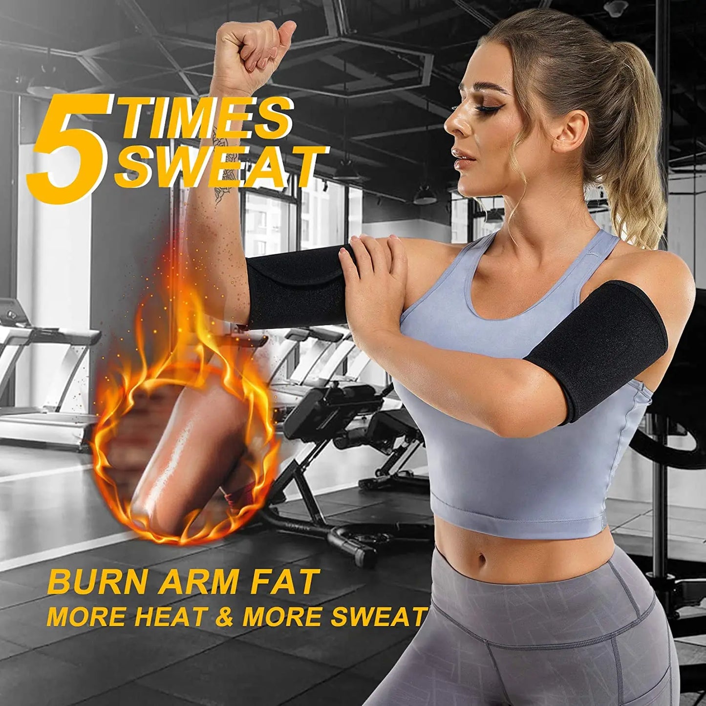 Arm Trimmers voor Vrouwen Sauna Zweet Arm Shaper Bands 1 st