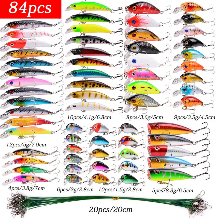 Mixed Fishing Lure Kits Crankbait