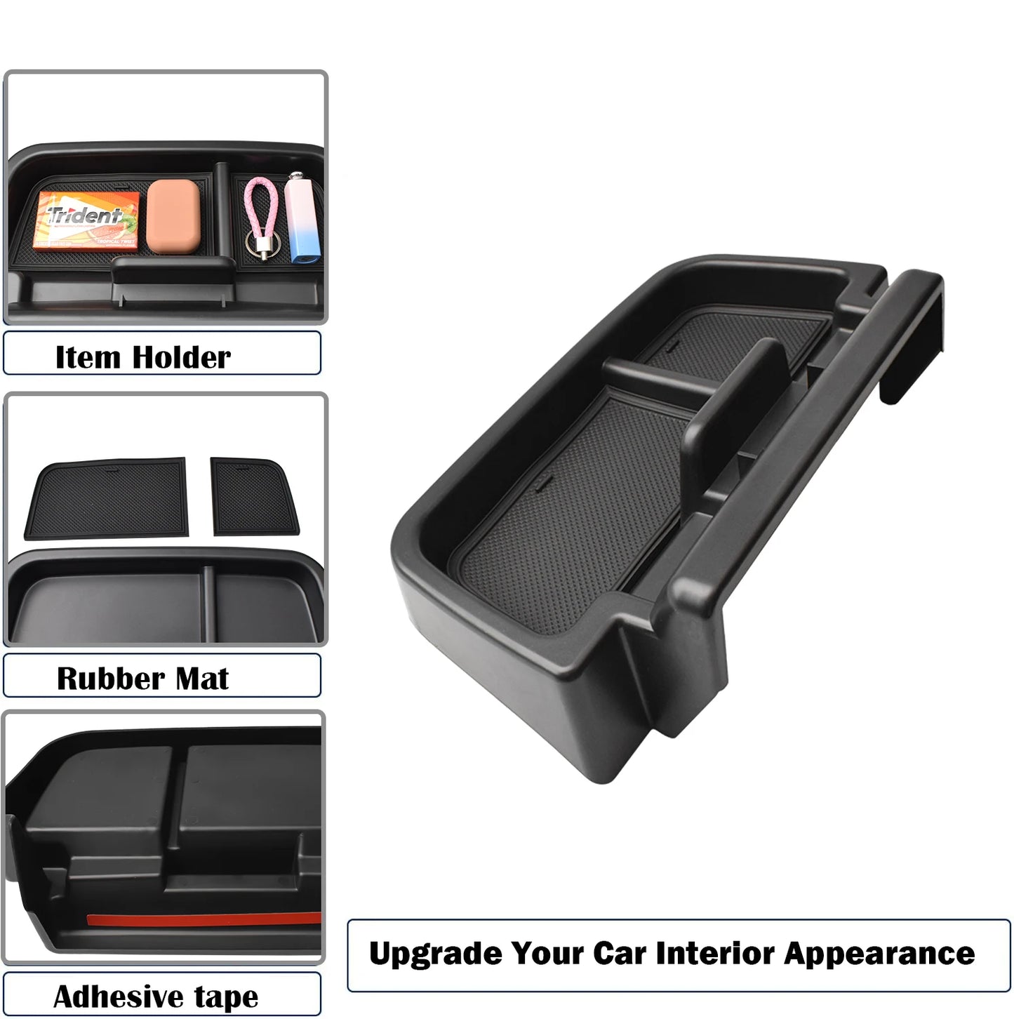 Compatible with Honda Pilot 2023 2024 2025 Center Console Dashboard Tray