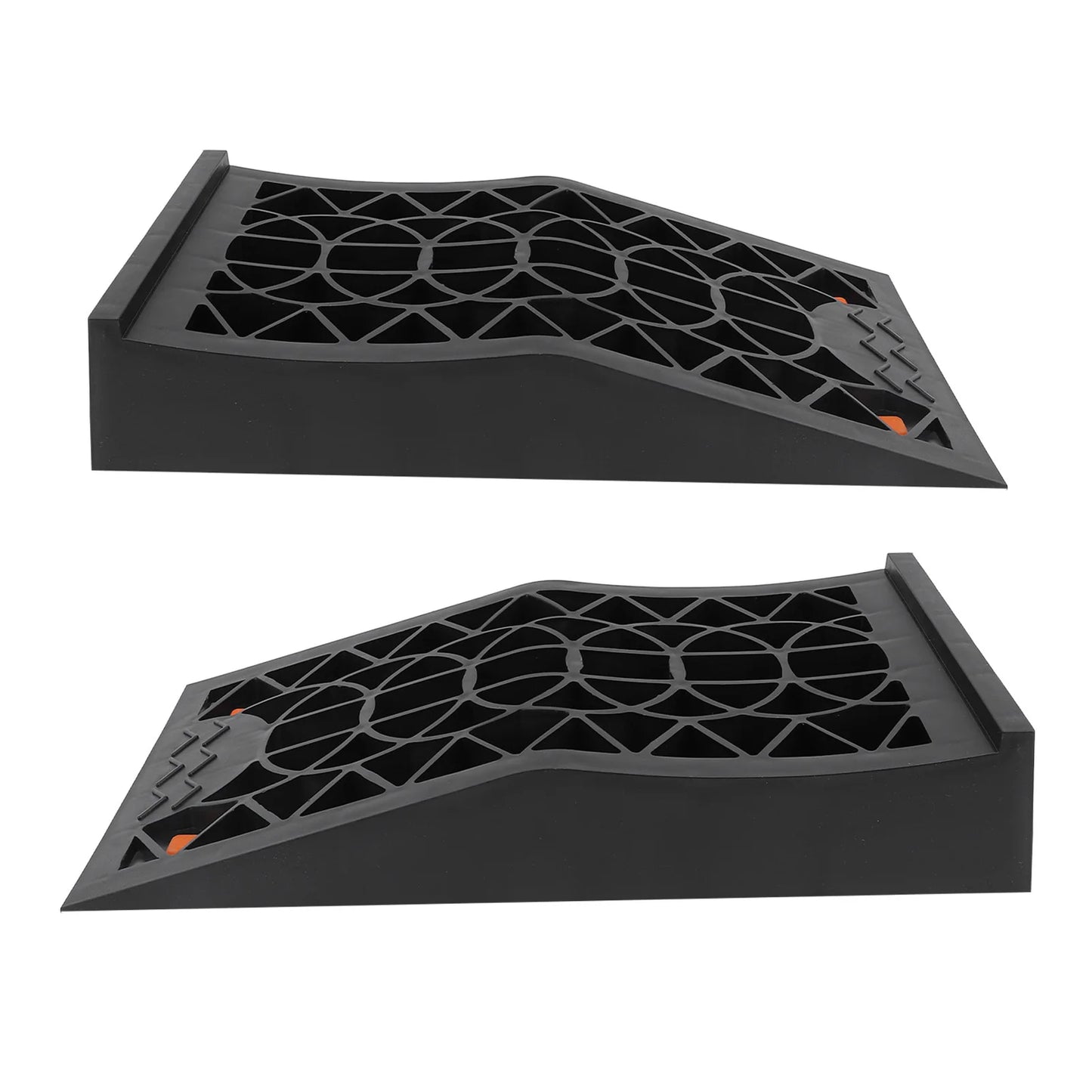 2pcs Car Ramps Low Profile Car Service Ramp 2.44in