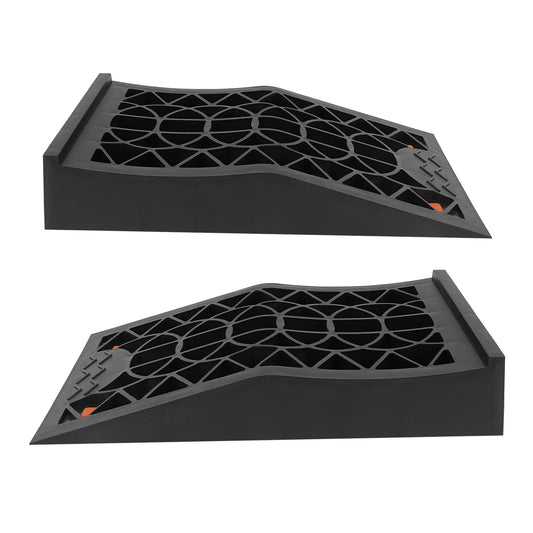 2pcs Car Ramps Low Profile Car Service Ramp 2.44in