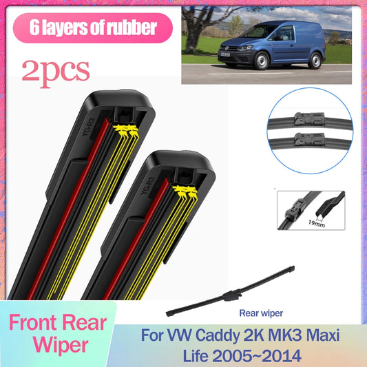 Ruitenwisser voor Volkswagen VW Caddy 2K MK3 Maxi Life