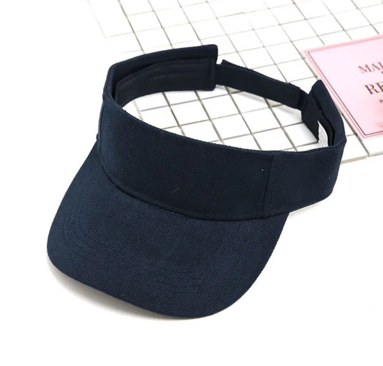 Sport Visor Hats Adjustable Empty Top Baseball Cap Sun