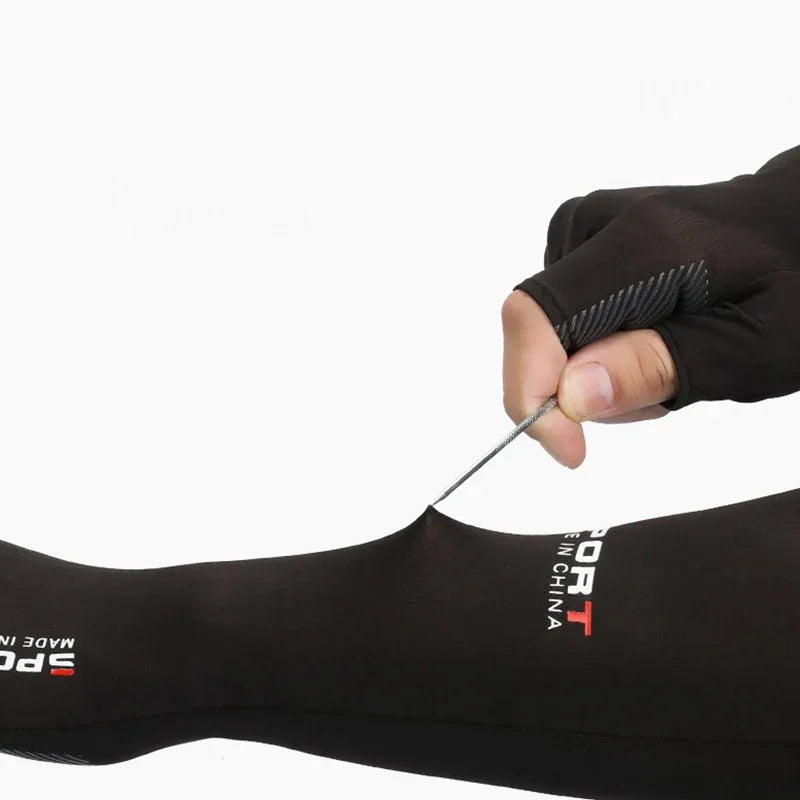 1Pair Sport Arm Sleeves Cycling Running Fishing Climbing