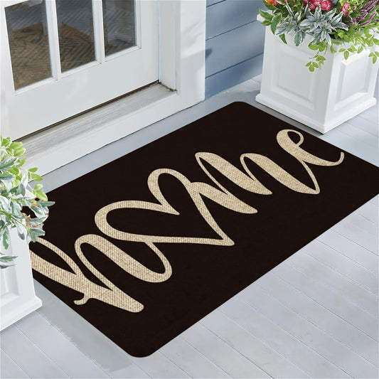[Washable Doormat] Machine washable welcome doormat