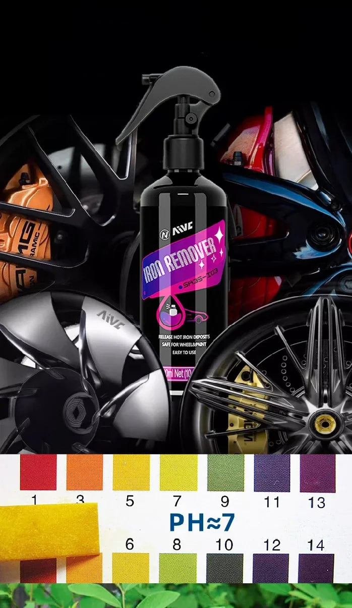 IJzerverwijderaar voor auto's IJzerverwijderaar Spray
