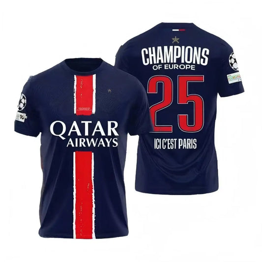 Grand Paris PSG Champion Version Tops Short
