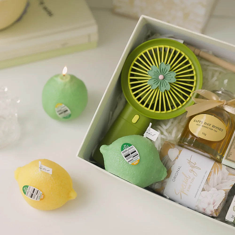 INS Decorative Fragrance Gift Lemon Candle
