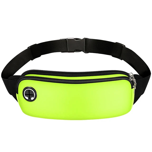 Sport Running Waist Bag Zipper Fanny Pack Adjustable
