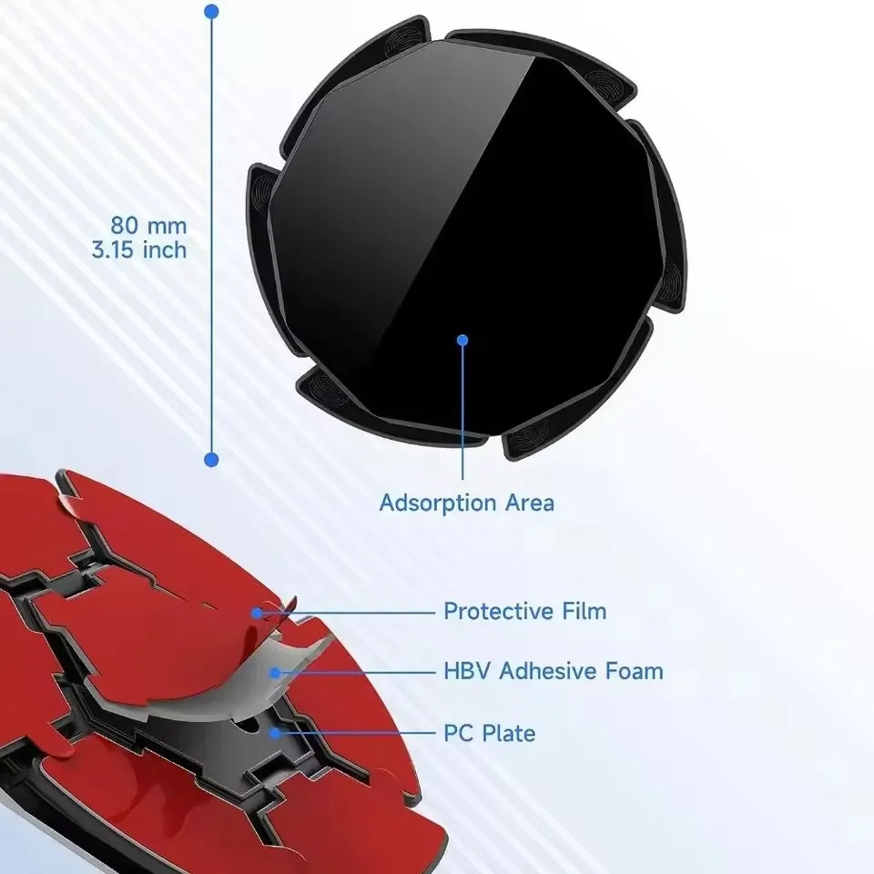 Dashboard Mounting Pad Disk for Suction Cup