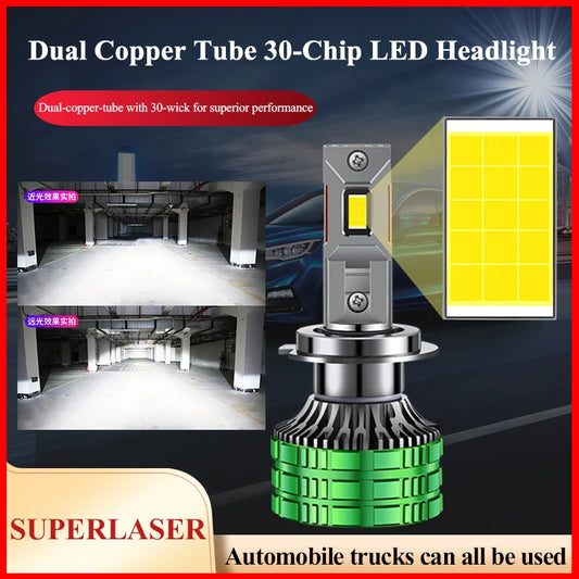 Car LED headlights super bright spotlight