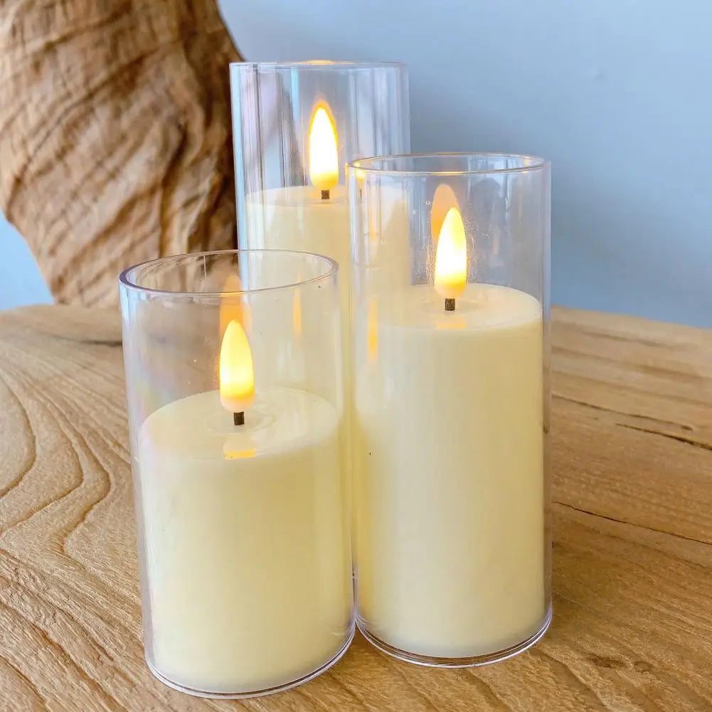 LED Candle Lamp Realistic Looking Flameless