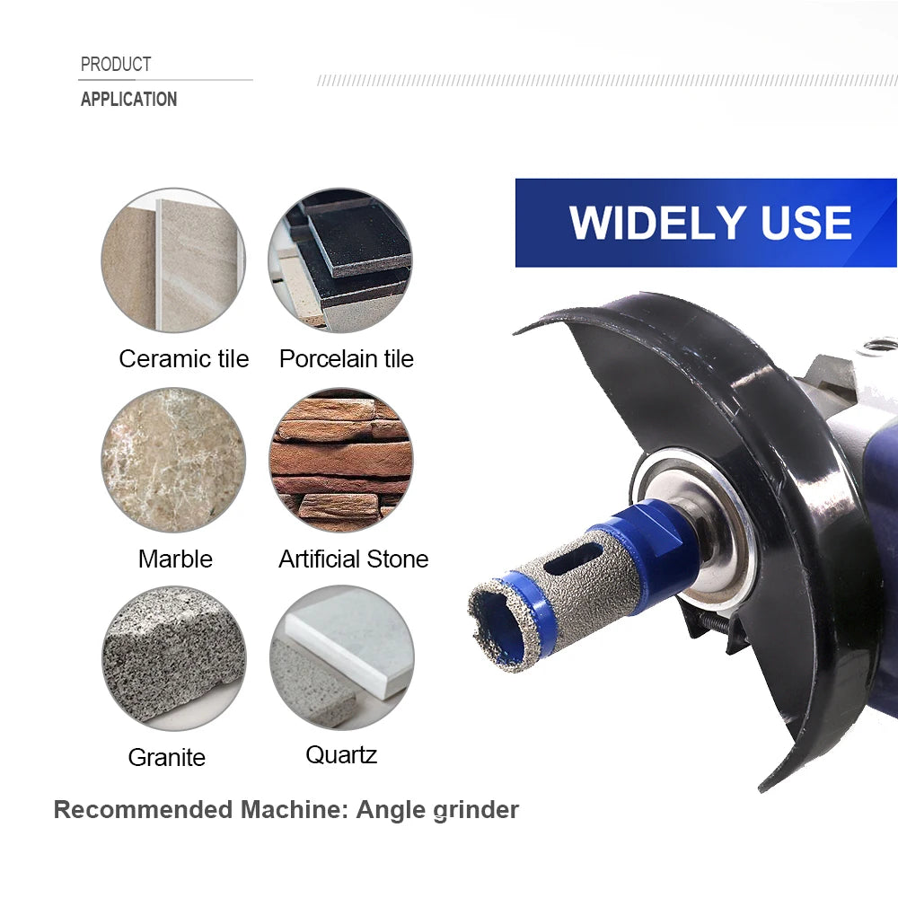 SHDIATOOL Diamond Drilling Finger Milling Bits